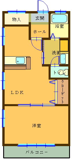 メゾンドソレイユ_間取り_0