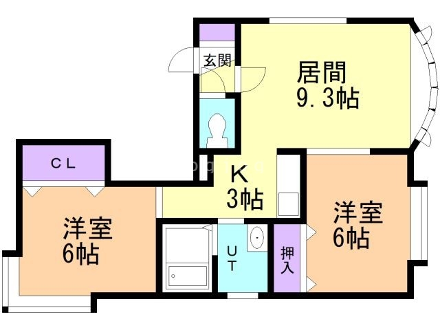 Ｍロータスの間取り