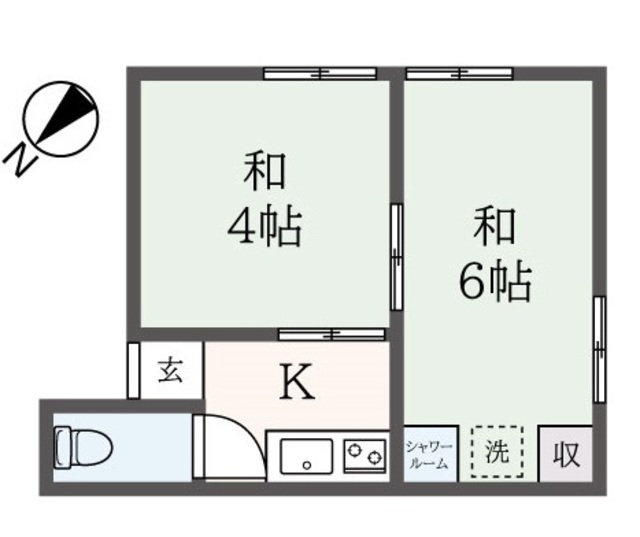 カーサ村田の間取り