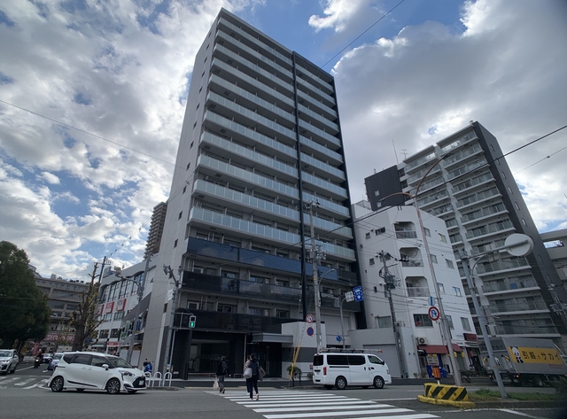エスリードレジデンス神戸兵庫駅前の建物外観