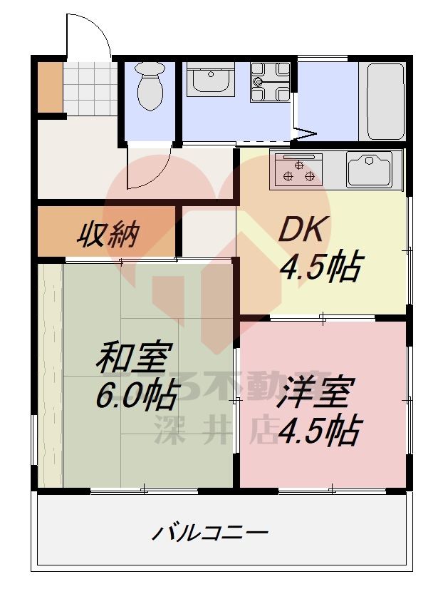 高橋ヴィラの間取り