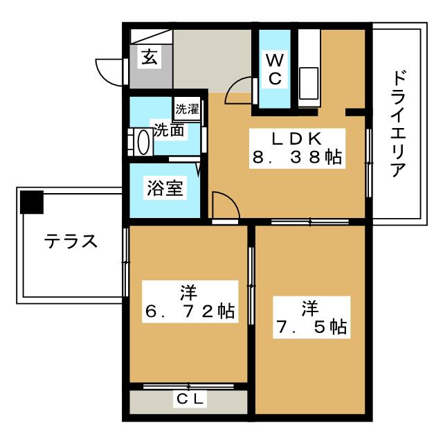 御幸山ハイドパークの間取り