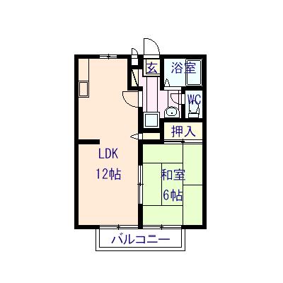 サンハイツサヤマの間取り