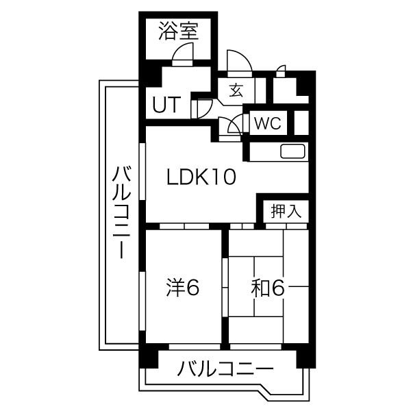 トラスト山王の間取り