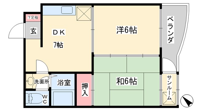 アネシス２４の間取り