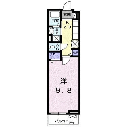 ウィステリアの間取り