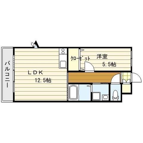 トレステーラ宇佐中央の間取り