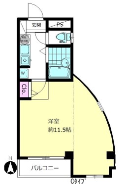 アビタシオン川越の間取り