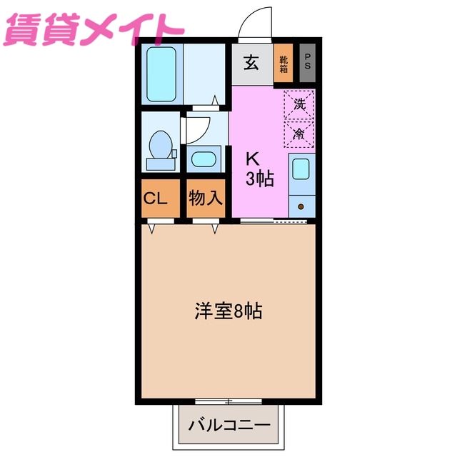 プレジール宏_間取り_0