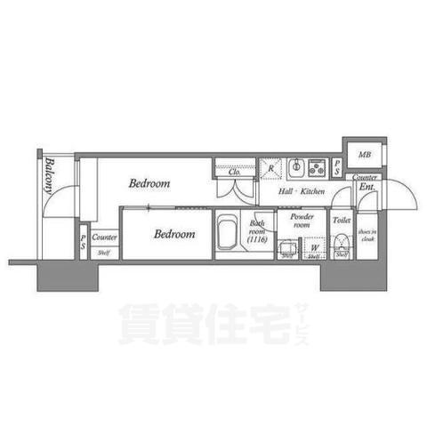 ACPResidence亀戸の間取り