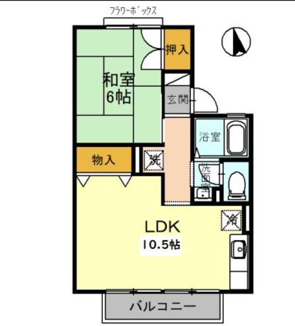 セジュール高塚台の間取り