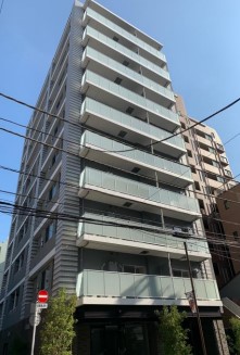 文京区本郷のマンションの建物外観