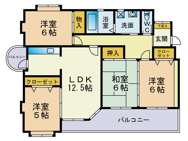 ブリアンハイツの間取り