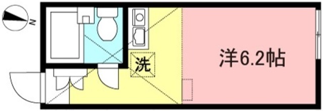 ユナイト八丁畷Ｂ・フランクリンの間取り