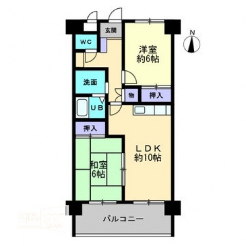 シティラック高松Ａの間取り