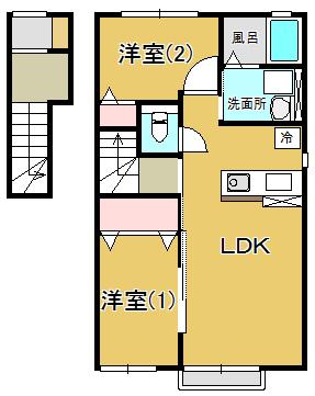 プレステージIの間取り