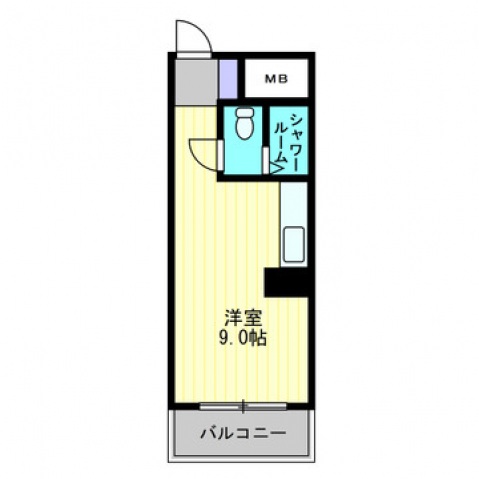 京急西広島マンションの間取り