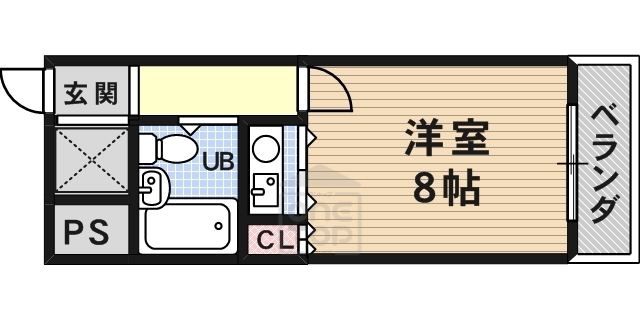 【茨木市総持寺駅前町のマンションの間取り】