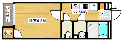 レオネクストS＆Kの間取り