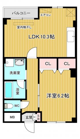 サンテラスの間取り