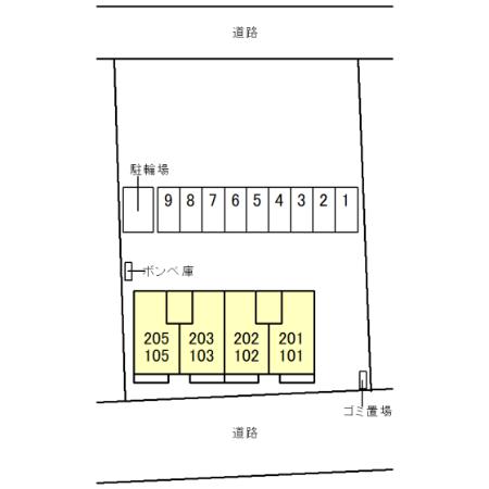 【(仮)D-ROOM藤阿久町のその他】