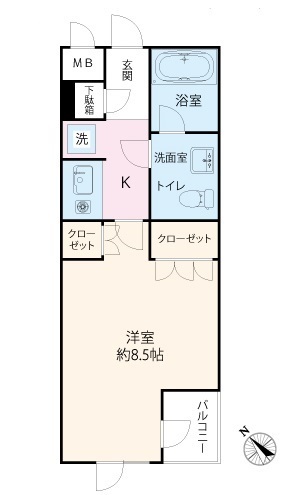 STELLA COURT 行徳の間取り