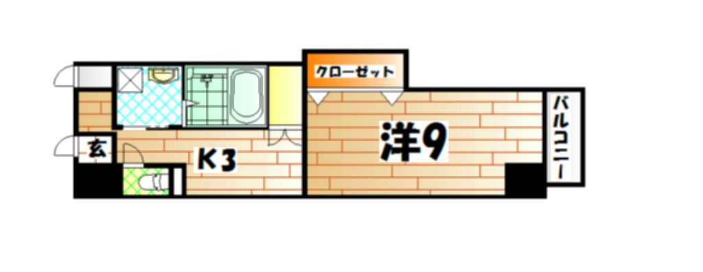 ＫＳＫ門司港コアプレイスの間取り