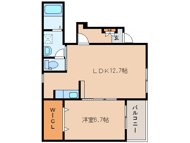 磯城郡田原本町大字秦庄のアパートの間取り