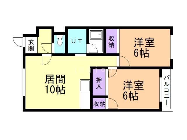 コーポラスＳの間取り