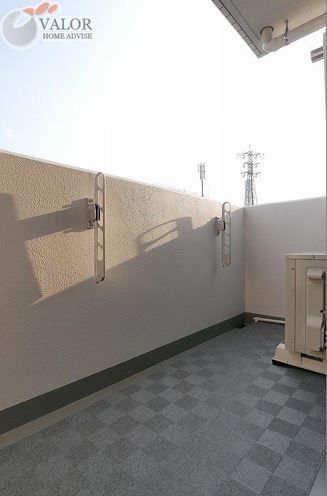 バルコニー　庭