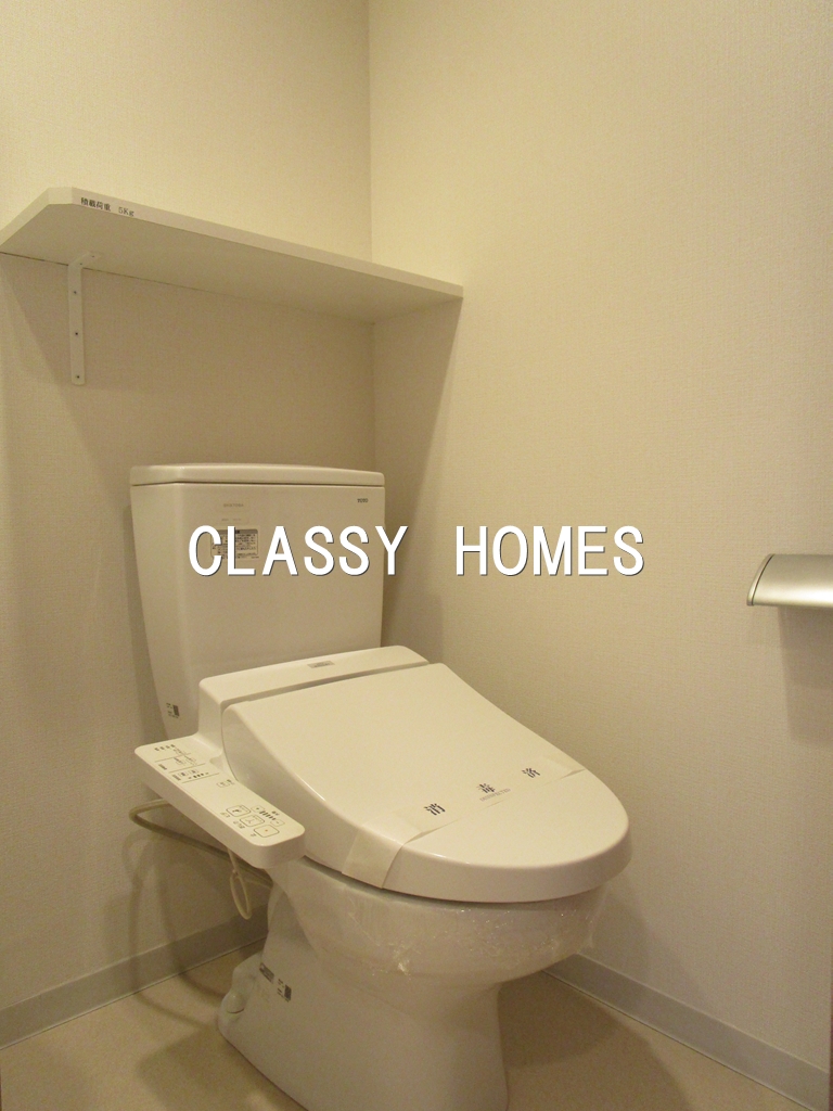 トイレ　2016年竣工　クレイシア品川東大井：トイレ