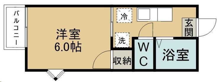 ハイネス青葉A棟の間取り写真