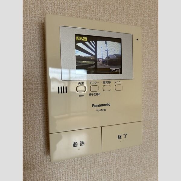 その他設備　モニタ付インターホン