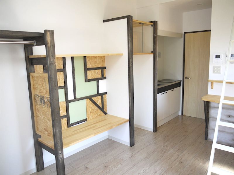 キッチン　IHクッキングヒーター付き。※図面と異なる場合は現況を優先と