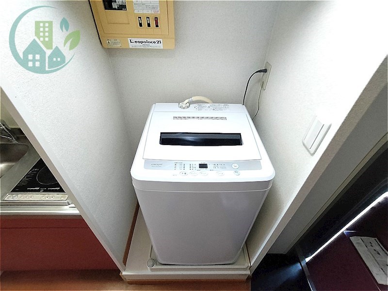 洗面設備　レオパレス魚崎（家具・家電付、仲介手数料不要）