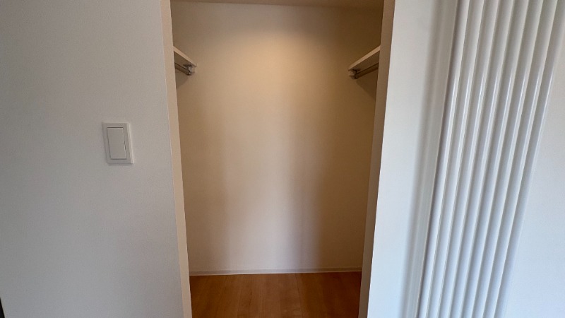 収納　ウォークインクローゼット