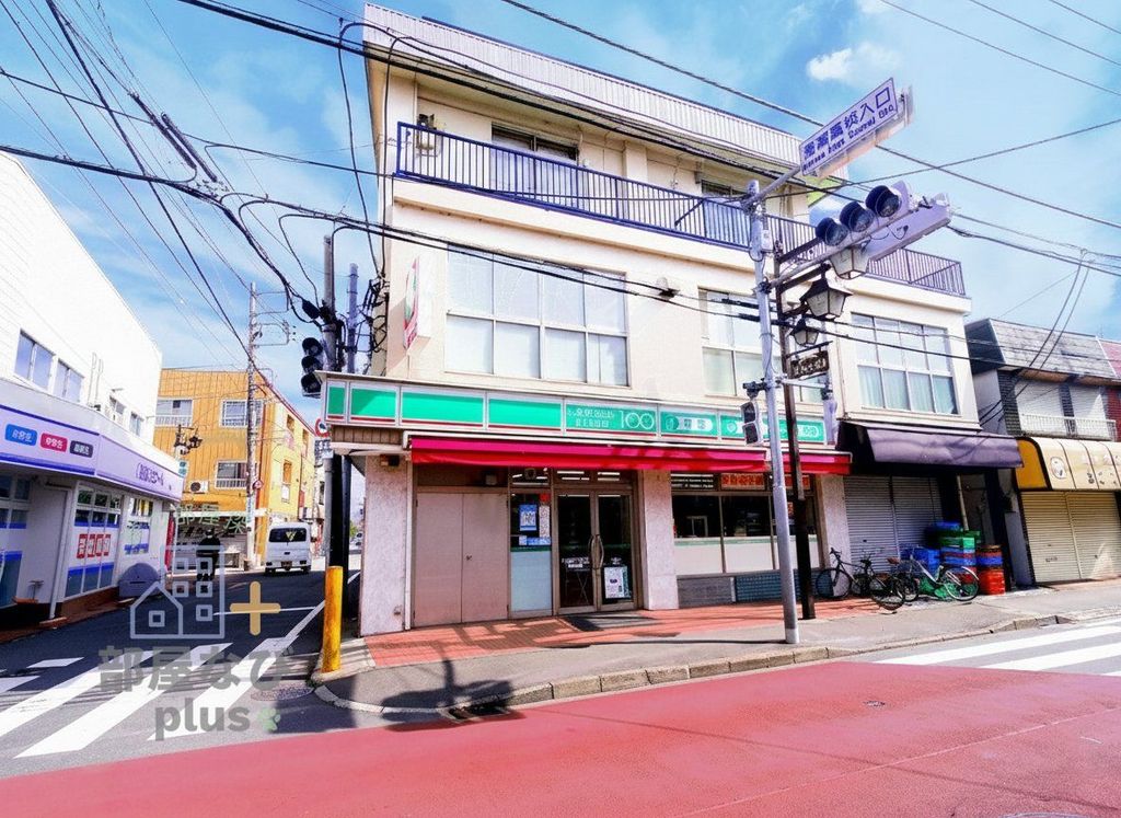 コンビニ　ローソンストア100清瀬松山店（コンビニ）まで240m