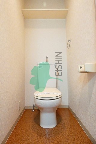 トイレ　清潔感のあるトイレです。