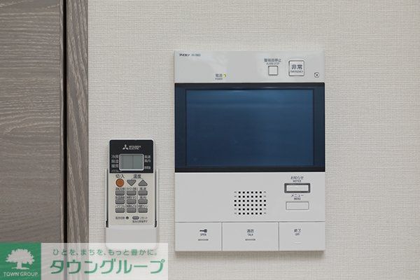 セキュリティ　モニター付きインターホン