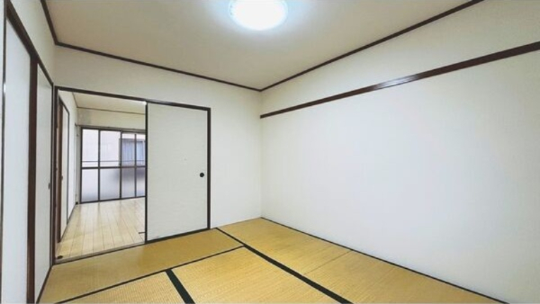 居室・リビング　別部屋反転間取の写真となります。参考にご覧くださいませ。