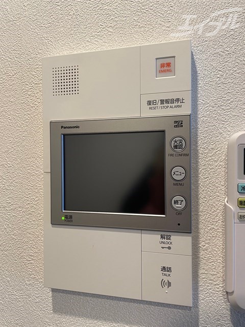 セキュリティ　安心のモニターホン付き！