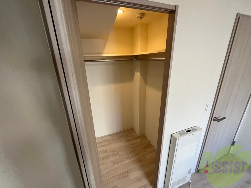 収納　収納もバッチリあるのでお部屋が片付きますよ！