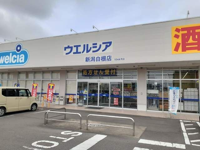 ドラックストア　ウエルシア　新潟白根店（ドラッグストア）まで451m