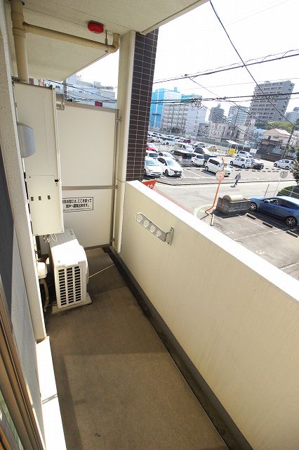 バルコニー　別の部屋の写真です
