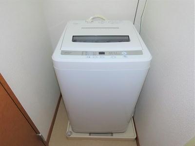 その他設備　洗濯機も付いています