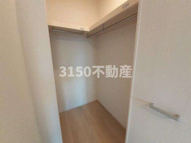収納　たっぷりとした収納スペースです