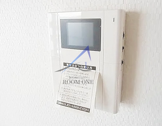 セキュリティ　モニター付きインターホンです。