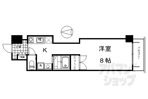 KINDIII 南館の間取り写真