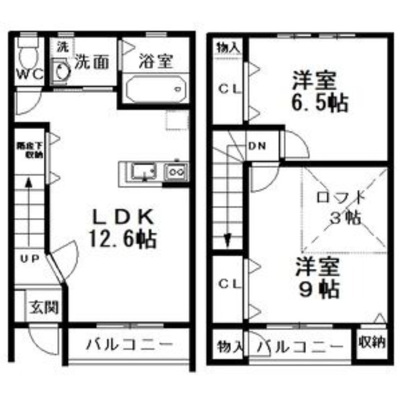 Grand Court弐番館の間取り写真