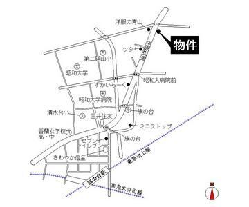 東急池上線 旗の台駅 徒歩9分 4階建 築30年の内装写真